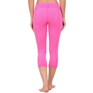 UNDER ARMOUR Pink Capri Leggings